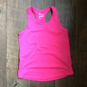 Girls size M pink old navy active tank top